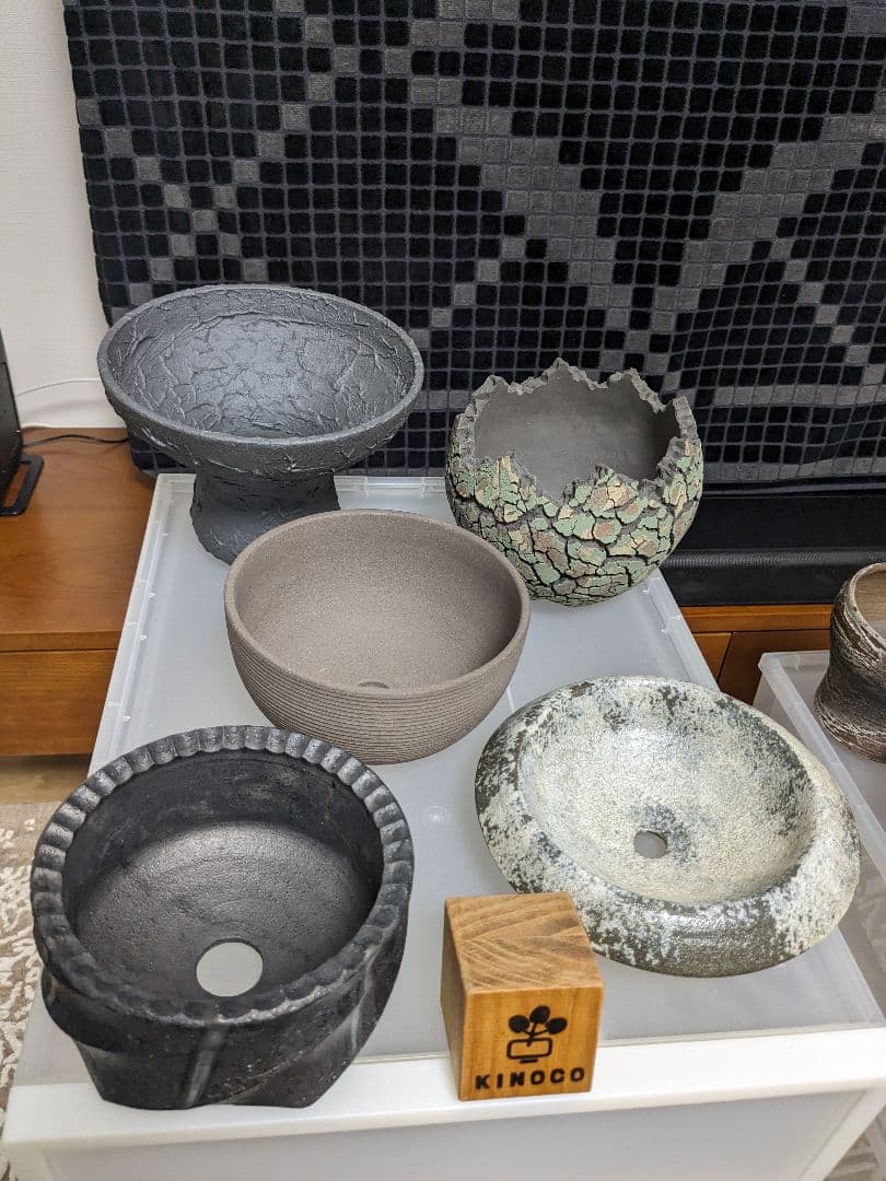 発送相談可】作家植木鉢 80鉢 おまけつき - メルカリ