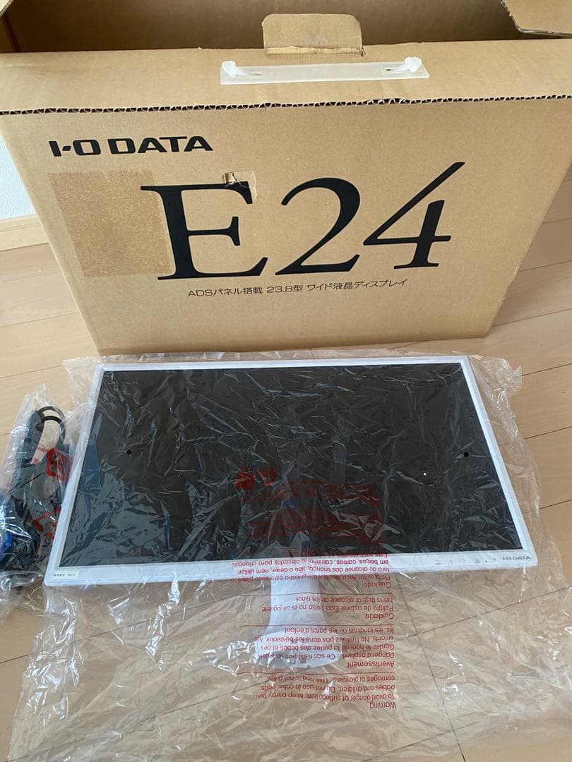 I-O DATA E24 モニター 本体　美品 IODATA - アイオデータ ワイド液晶ディスプレイ E24の通販 by サツs