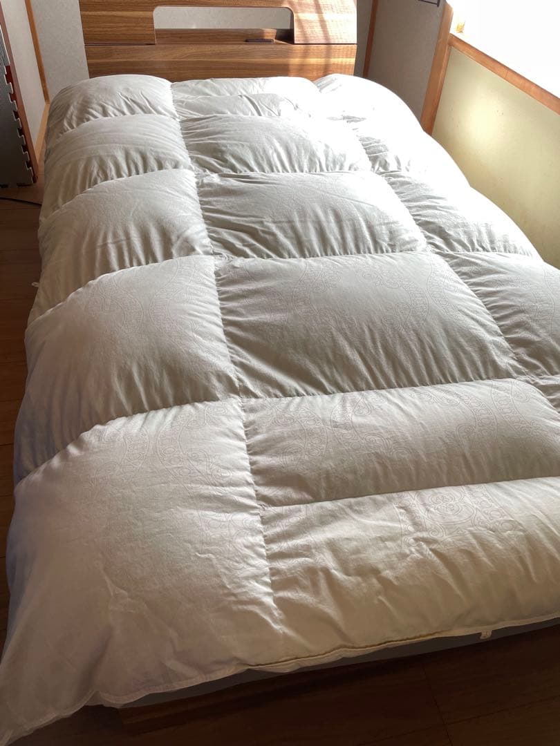 西川　羽毛布団　ポーランド産90% 西川（nishikawa） 羽毛布団 シングル ポーランドダウン90% 0.8kg