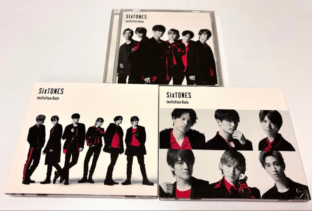 SixTONES 『Imitation Rain』3形態セット 初回盤含む - メルカリ