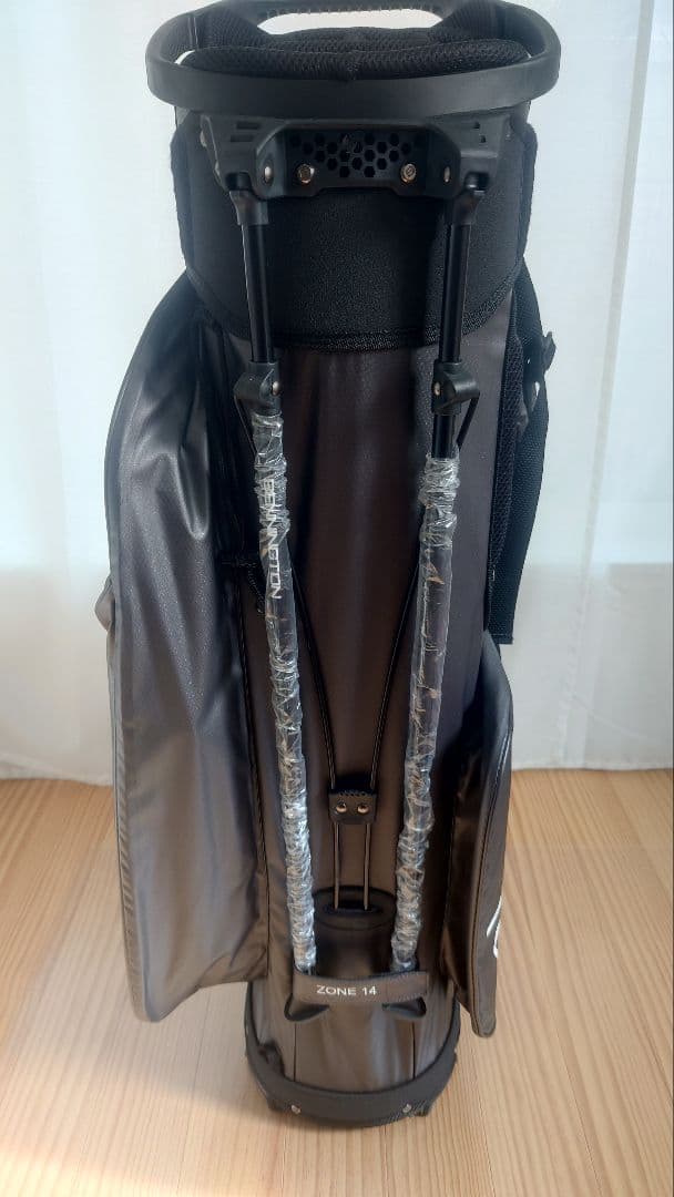 BENNINGTON ZONE ゴルフ・キャディバッグ グレー/オレンジ14分割