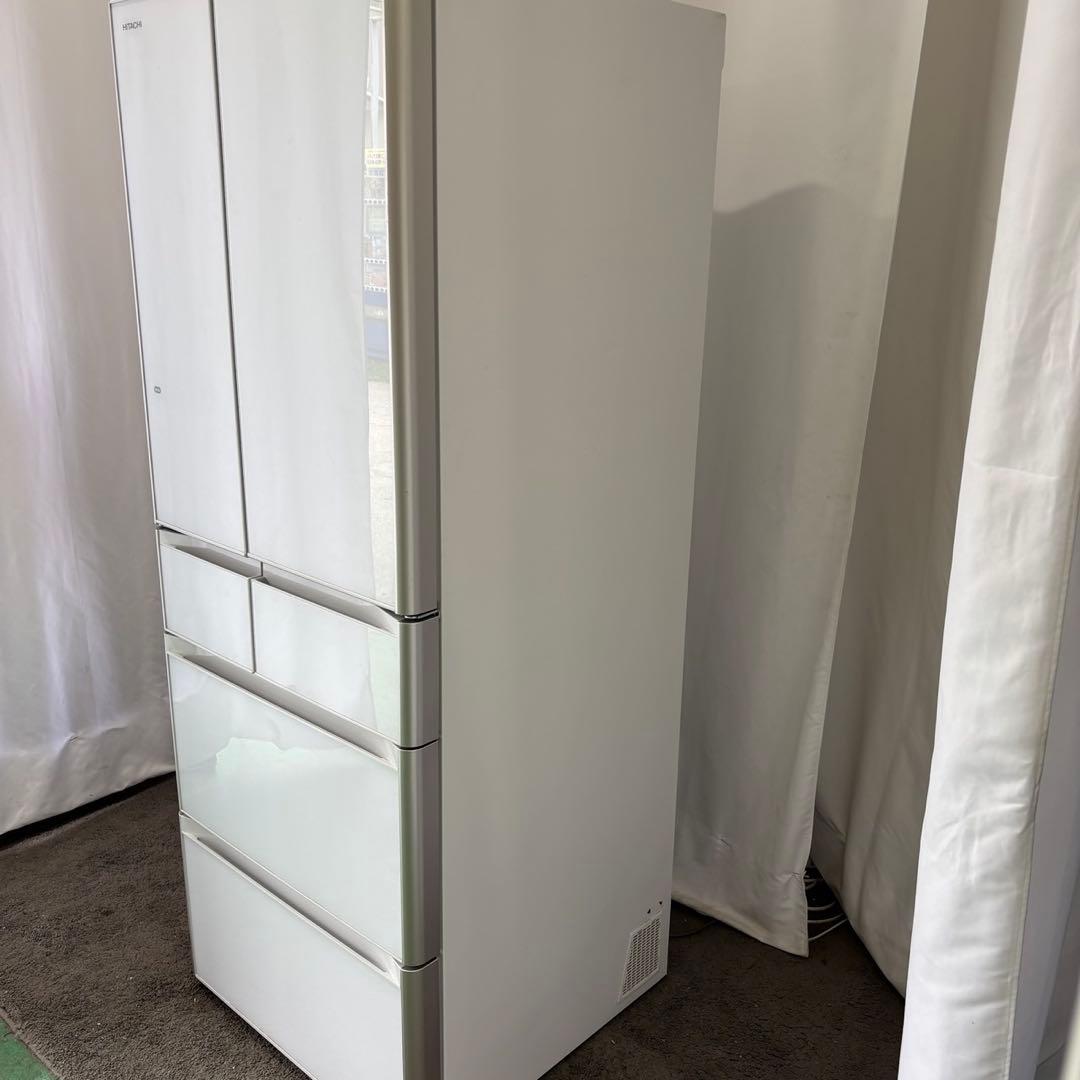 743⭕️設置無料 冷蔵庫 日立 大型 500-600ℓ フレンチドア 安い 綺麗
