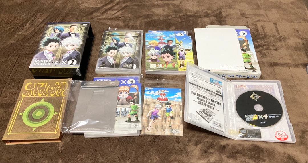 旧 HUNTER×HUNTER DVD 全28巻 初回限定特典付き バラ売り不可 - メルカリ