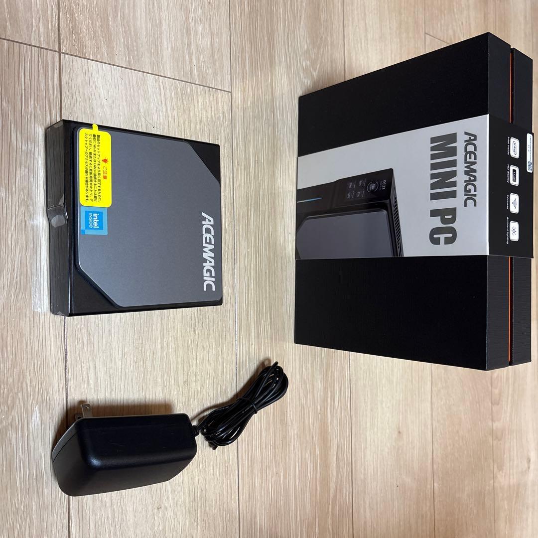 ACEMAGIC ミニPC 本体　Intel N97 ACE 4K Mini PC S1 Intel N97 12th Gen Processor 16GB RAM 512GB SSD