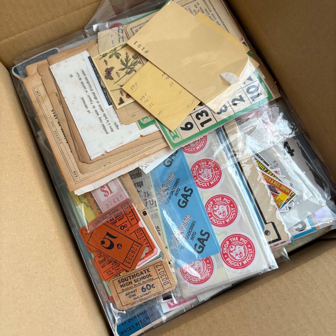 【専用】海外紙もの　まとめ売り　大量 紙もの♡海外ヴィンテージもの購入品紹介（海外マクドナルド「紙箱