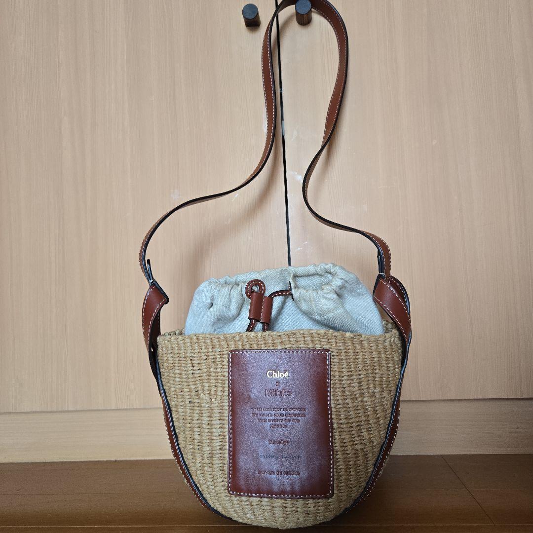 Chloé x Mifuko かごバッグ　ラフィア　バスケットバッグスモール LBCEC2004549Ly.jpg