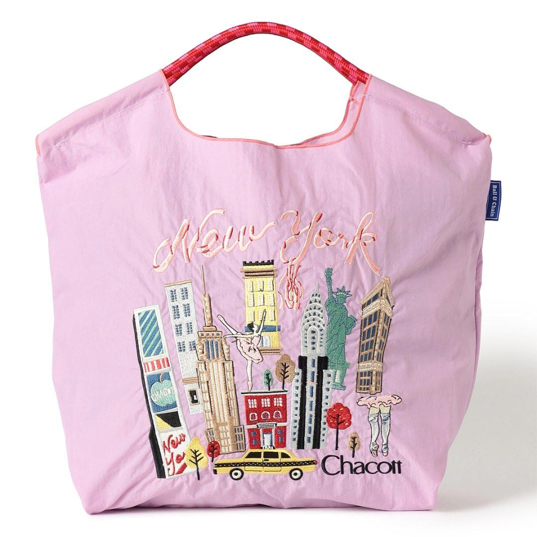 新品】 チャコット×Ball&ChainニューヨークトートMサイズ ピンク
