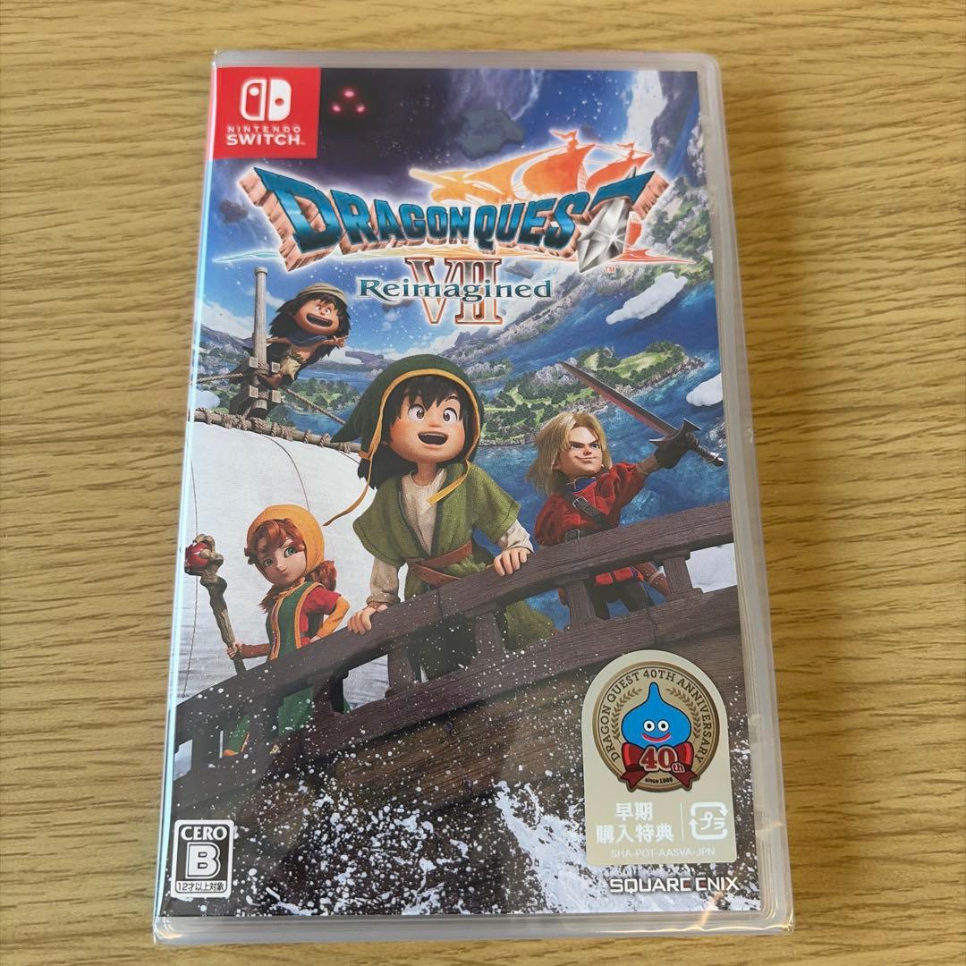 【新品未開封】 Switch ドラゴンクエスト7 早期購入特典付き ドラゴンクエストVII Reimagined 早期購入特典付き Nintendo Switch