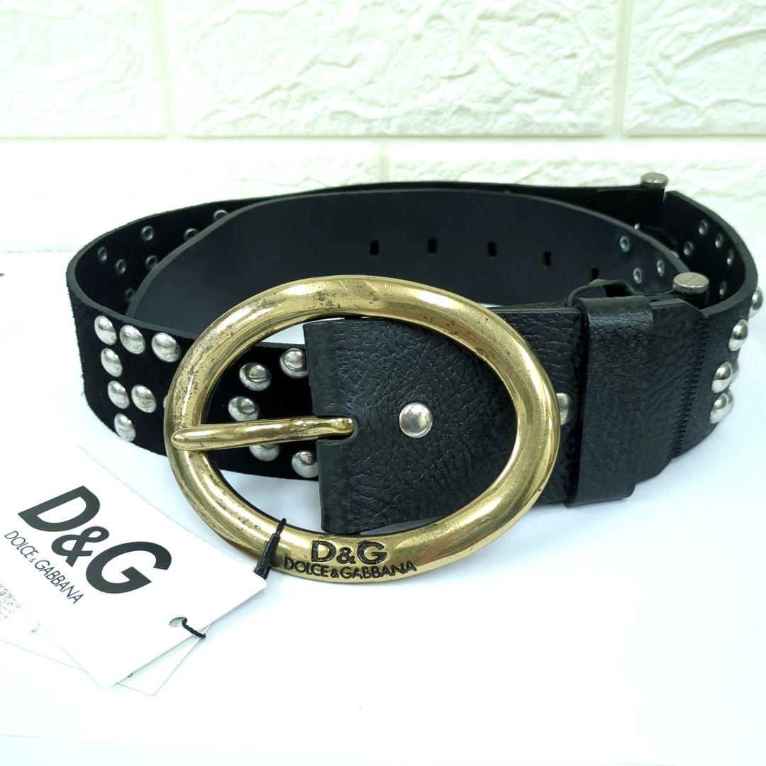 ドルチェ&ガッバーナ D&G スタッズ レザーベルト ブラック イタリア製 楽天市場】DOLCE&GABBANA ドルチェ&ガッバーナ D&G ドルガバ レザー