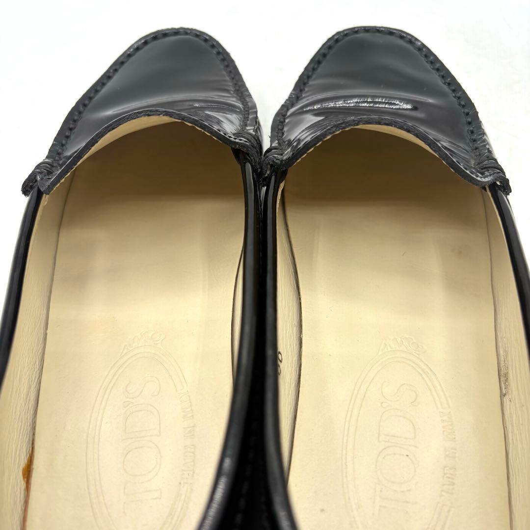 美品✨ TOD'S ds MOC 【23.0cm】 スリッポン 黒