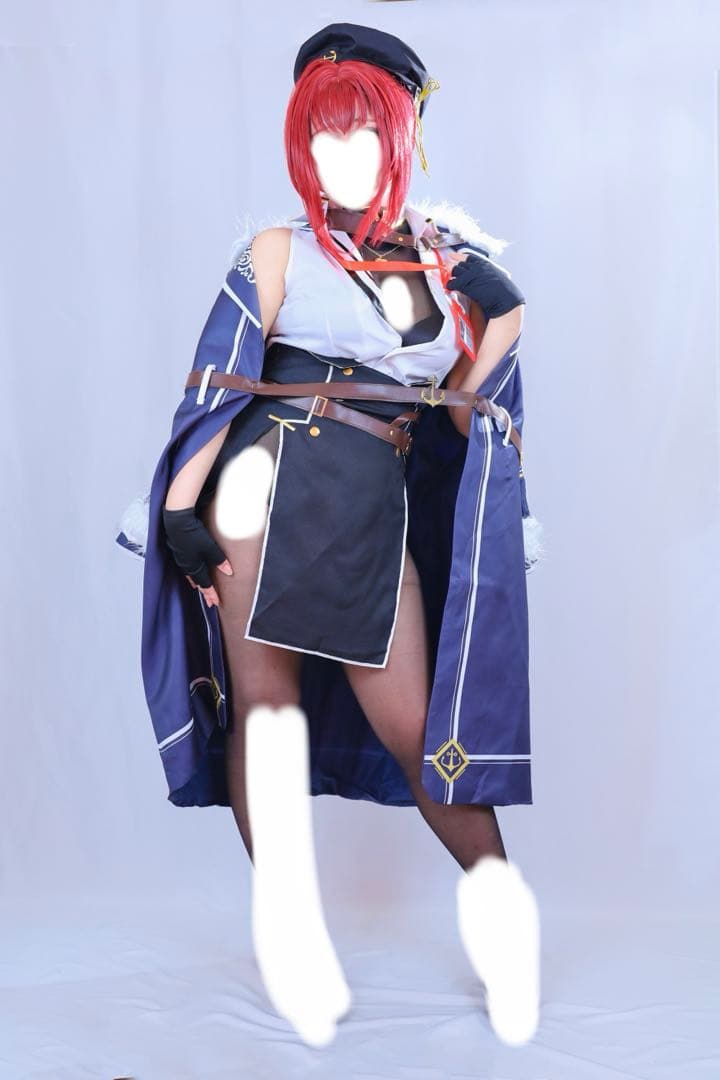 き*ち様 53 ホロライブ 宝鐘マリン 社長 コスプレ衣装 hololive（ホロライブ） 宝鐘マリン 船長 社長服 コスプレ衣装 - Costowns