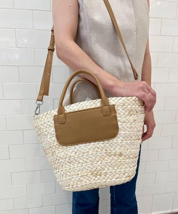 早い者勝ち！DEAN & DELUCA × BEAMS　コラボ保冷バッグ 即完売必至！】BEAMS COUTURE×DEAN & DELUCAのコラボ「保冷カゴバッグ