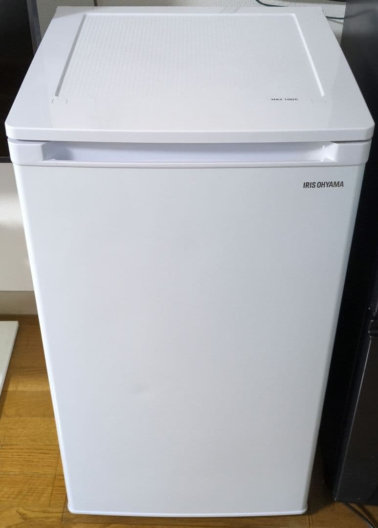 アイリスオーヤマ 冷凍庫 2020年製 IUSD-6B-W 3段引き出し IRIS OHYAMA（アイリスオーヤマ） 冷凍庫 60L IUSD-6B-W 右開き 片開き