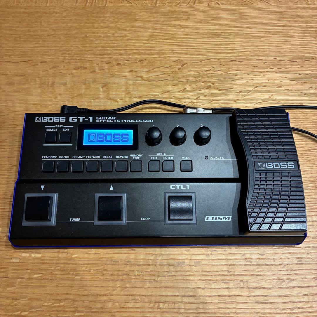 【おまけ付き】BOSS GT-1 マルチエフェクター BOSS GT-1 マルチエフェクター エレキギター用 入門 初心者に最適GT1