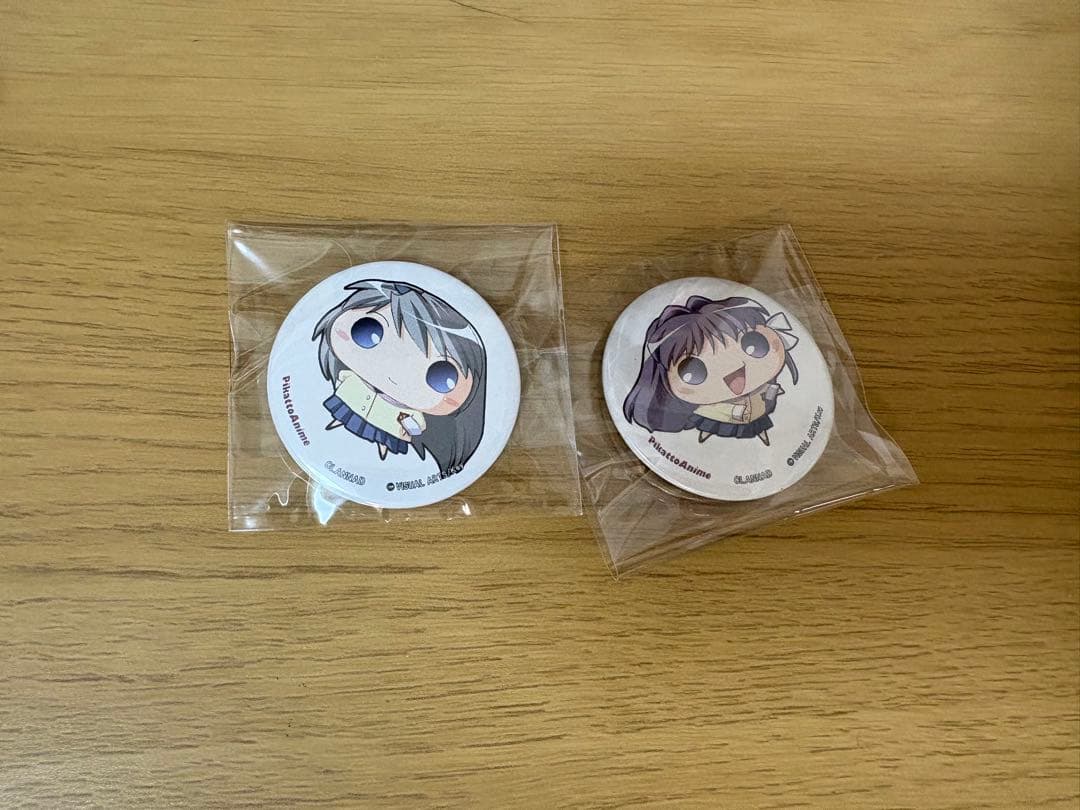 CLANNAD 坂上智代 藤林杏 缶バッジセット - メルカリ