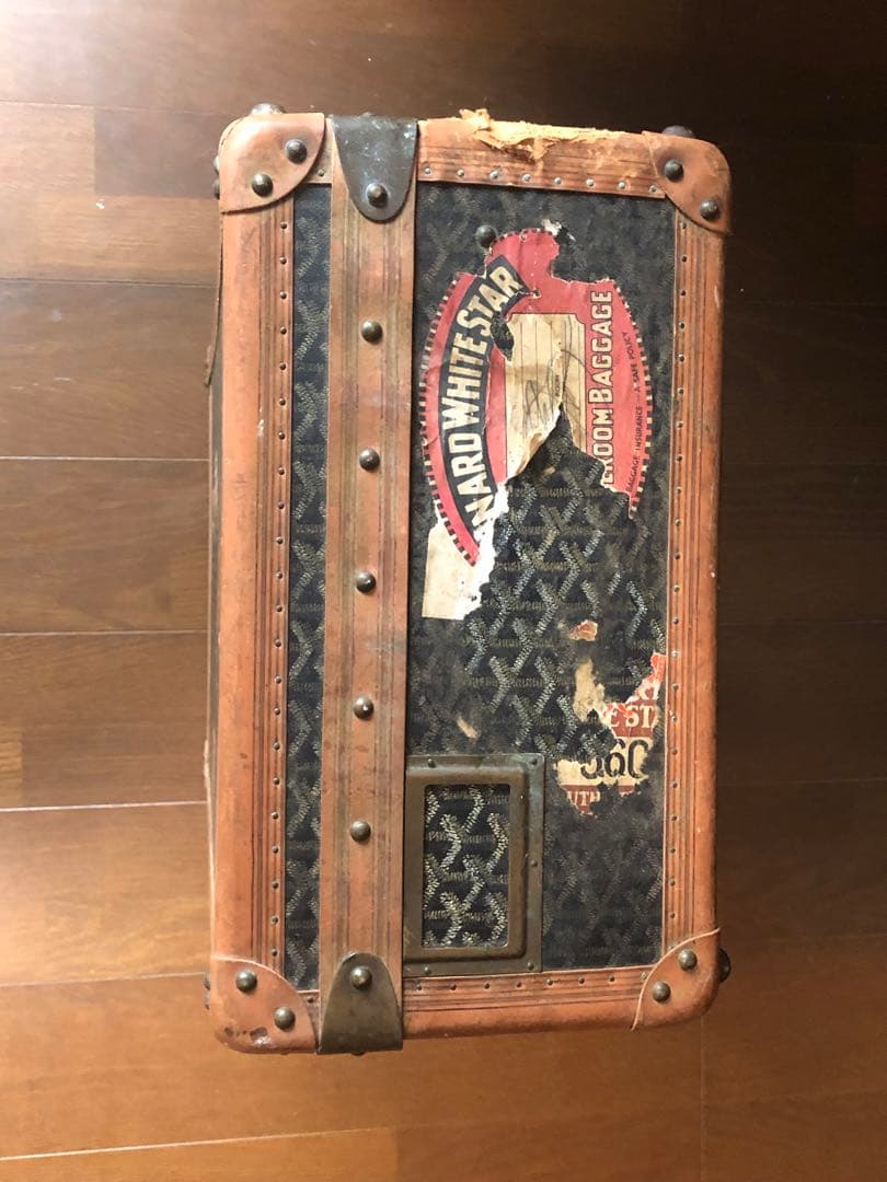 希少】ゴヤールヴィンテージトランクケース1930年代 GOYARD - メルカリ