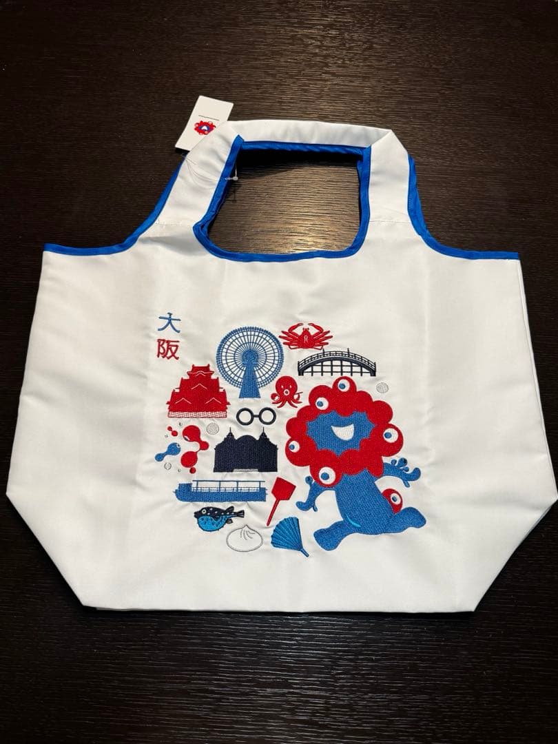 お値下げしました。ミャクミャクKINOKUNIYA 大阪観光名所刺繍エコ