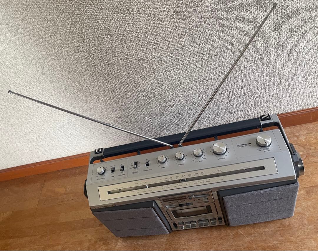 Pioneer SK-70 ジャンク カセット・ラジオ動作確認 - メルカリ