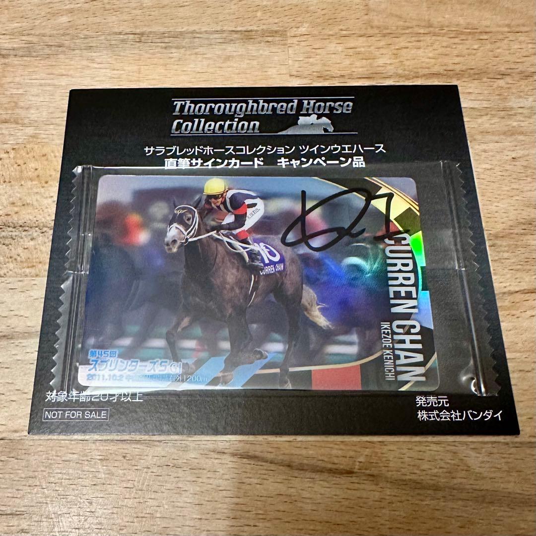 サラブレッドホースコレクション 当選品 カレンチャン 池添謙一騎手