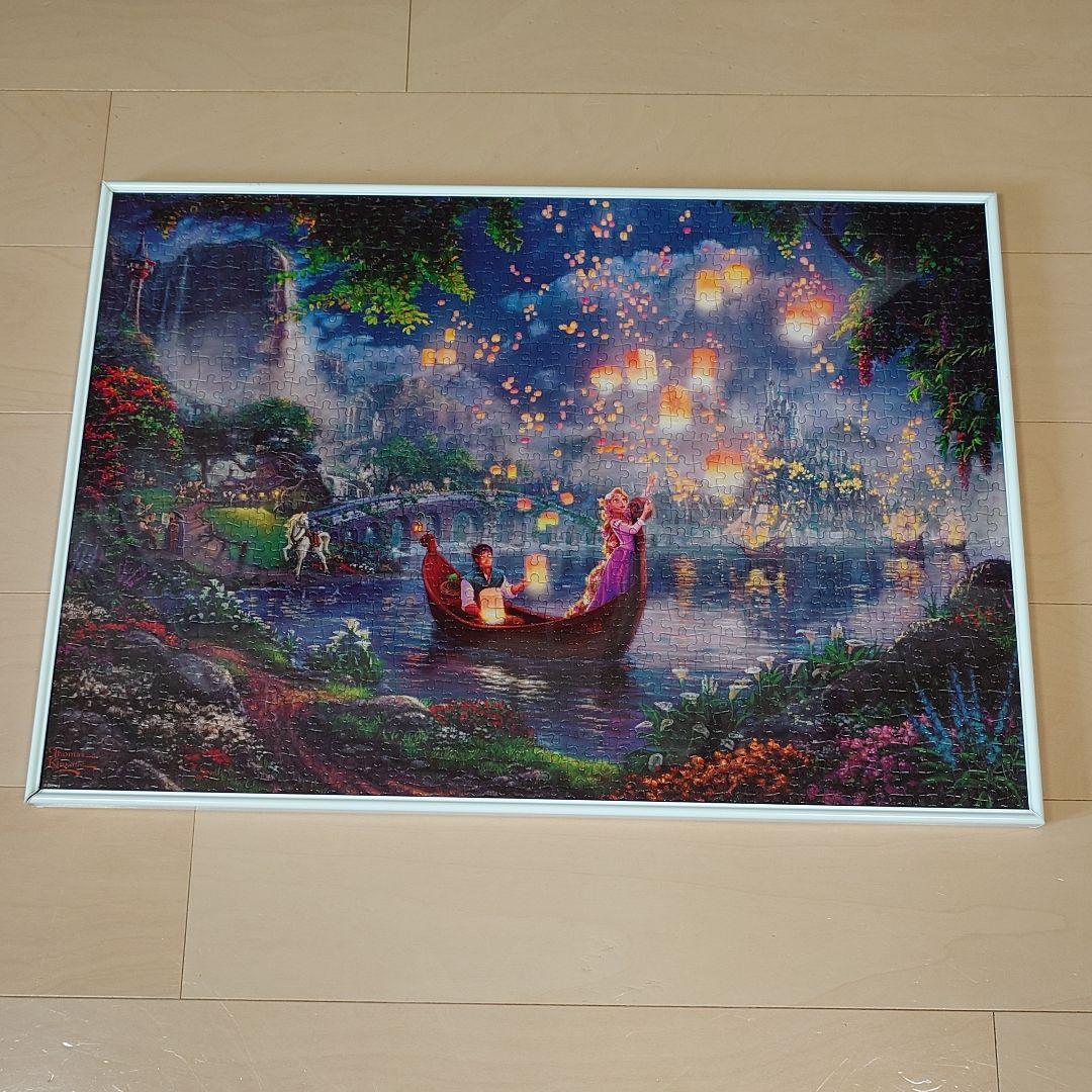 塔の上のラプンツェル ジグソーパズル完成品 フレーム付き ディズニー