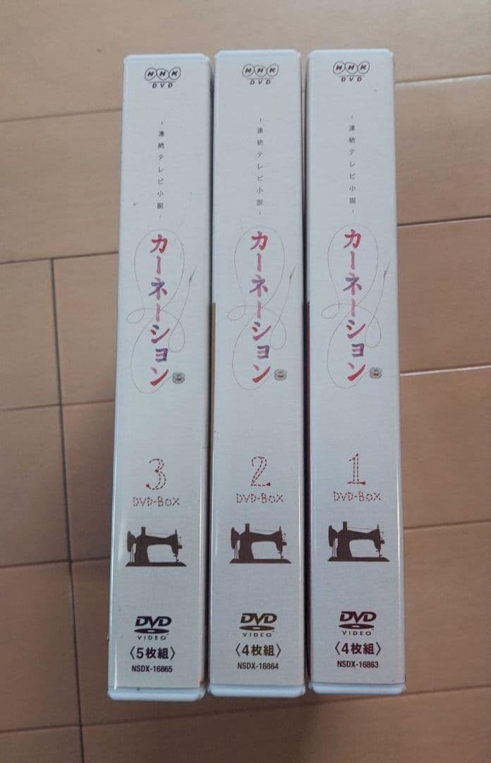 tom カーネーション DVD-BOX 全3巻