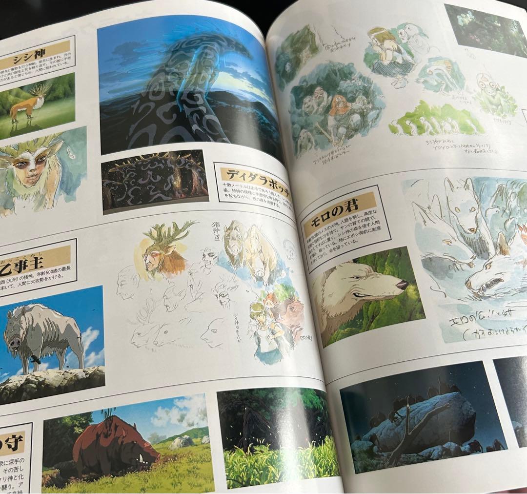 ジブリ もののけ姫 ロマンアルバム - メルカリ