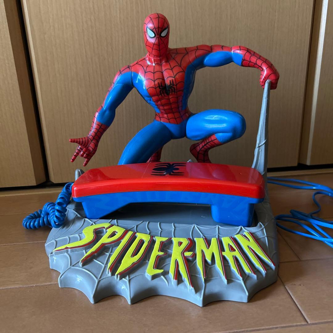 ☆レア！！MARVEL SPIDER-MAN電話機/1994年製☆ - メルカリ