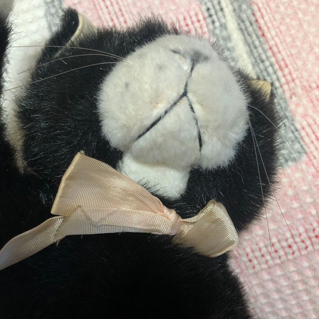 モンスイユ 大きな黒猫 寝そべりポーズ ぬいぐるみ 中古品 - メルカリ