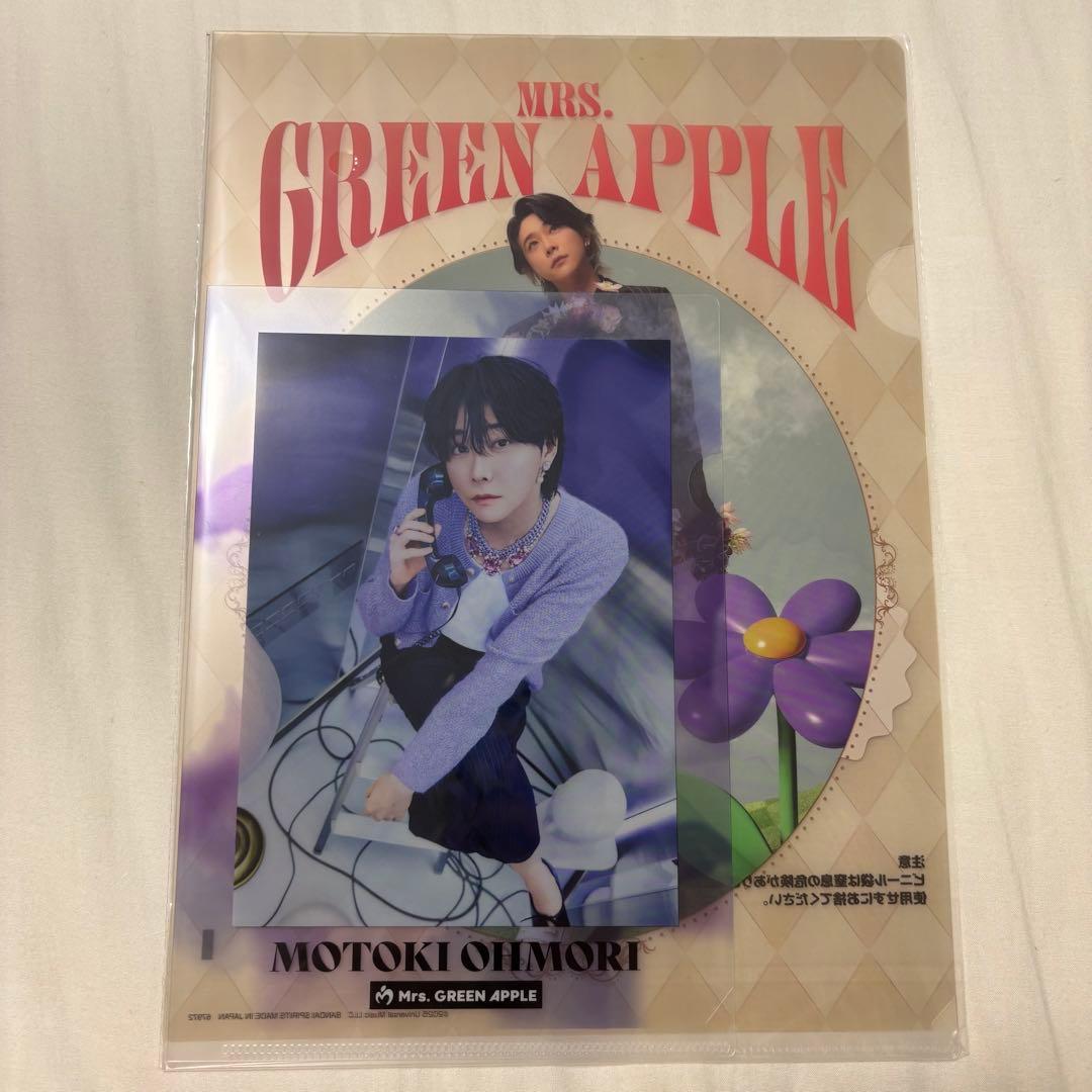 Mrs. GREEN APPLE ミセス 一番くじ 大森元貴 クリアファイル - メルカリ