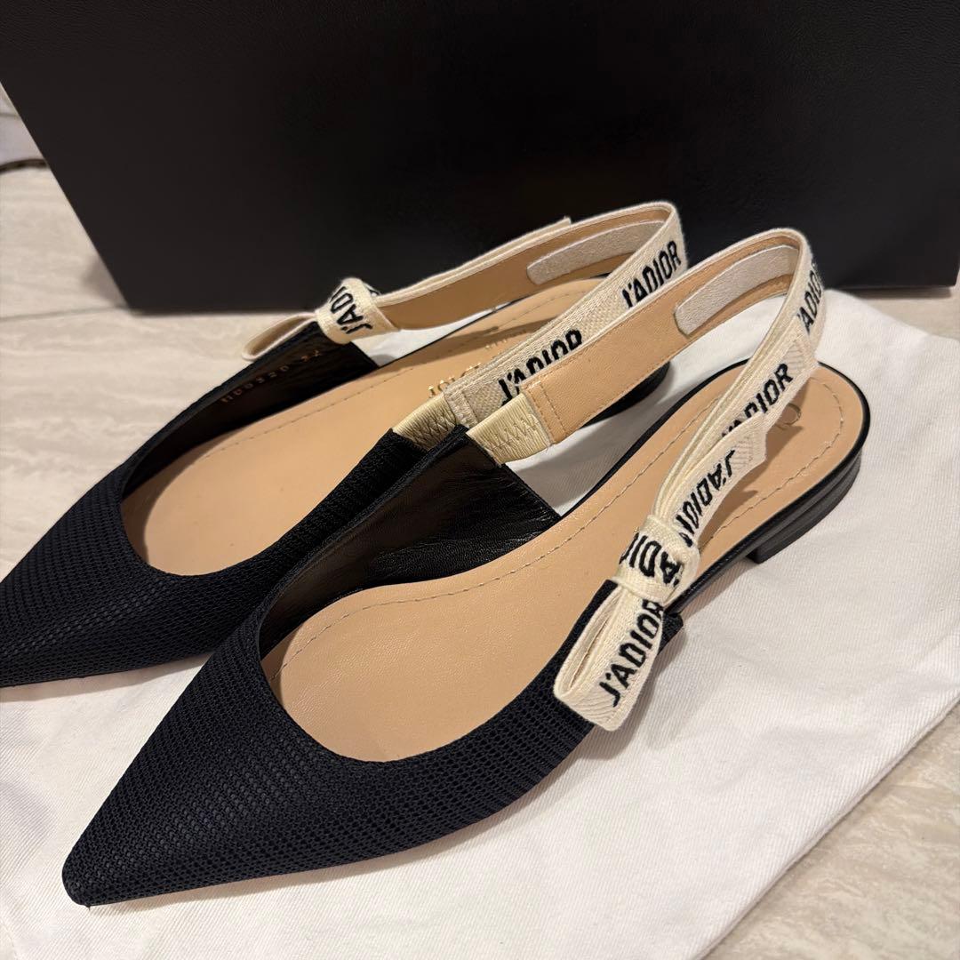 Dior スリングバック ミュール すぐ届く】 DIOR ディオール J'ADIOR スリングバックパンプス (Dior