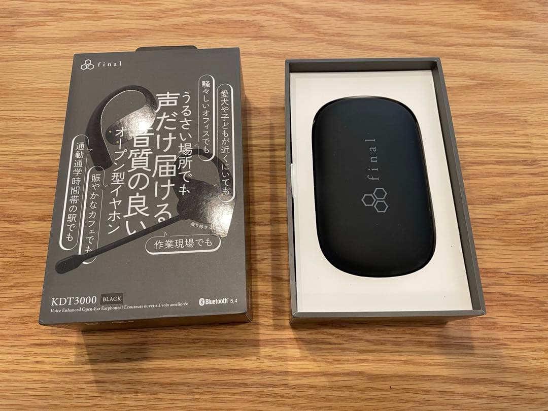 final KDT-3000 ブラック ワイヤレスイヤホン - メルカリ