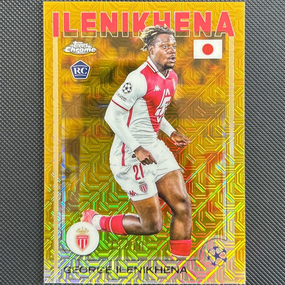 世界50枚限定！ジョージ・イレニヘナ ルーキー RC ASモナコ TOPPS