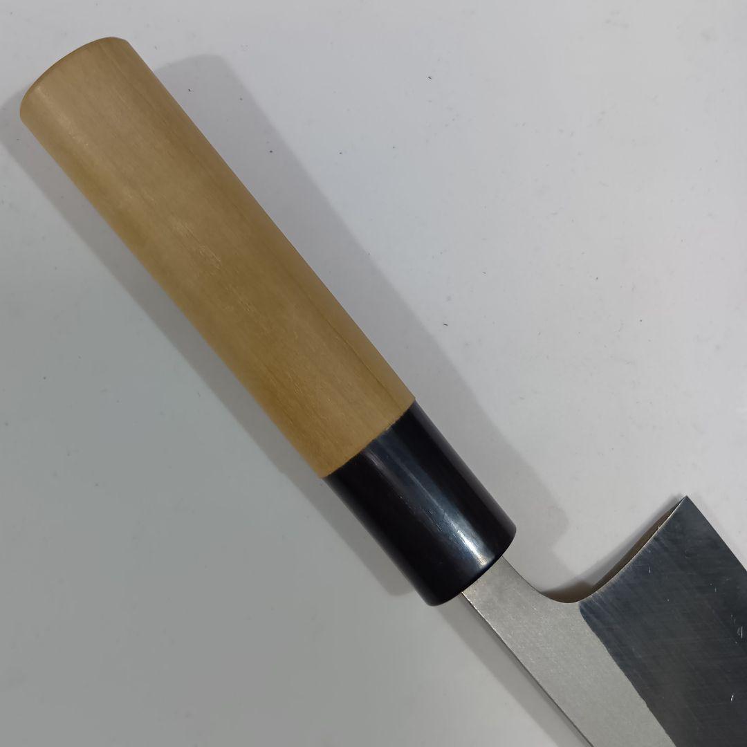 京都 有次　登録 出刃 包丁 5.5寸 16.5cm　白鋼二　新品保管品