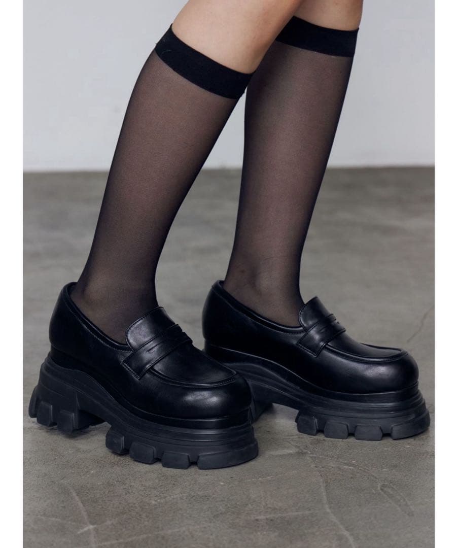 【☺︎】EMODA タンクソールバルキーローファー Lサイズ タンクソールバルキーローファー[品番：MKSW0062018]｜EMODA（エモダ