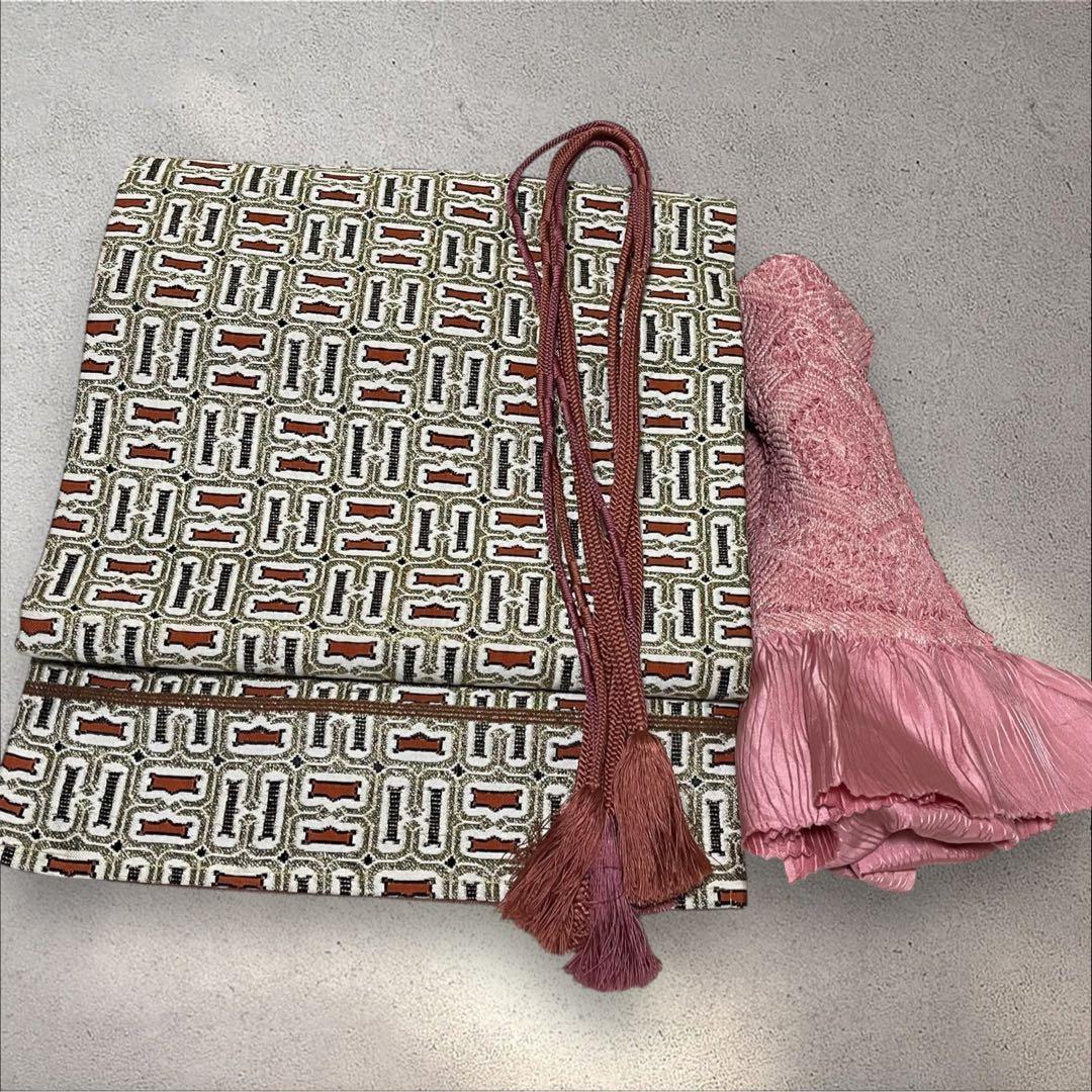 so271 正絹 紬着物 大島紬系 小紋フルセット 身丈155裄丈64.5 - メルカリ