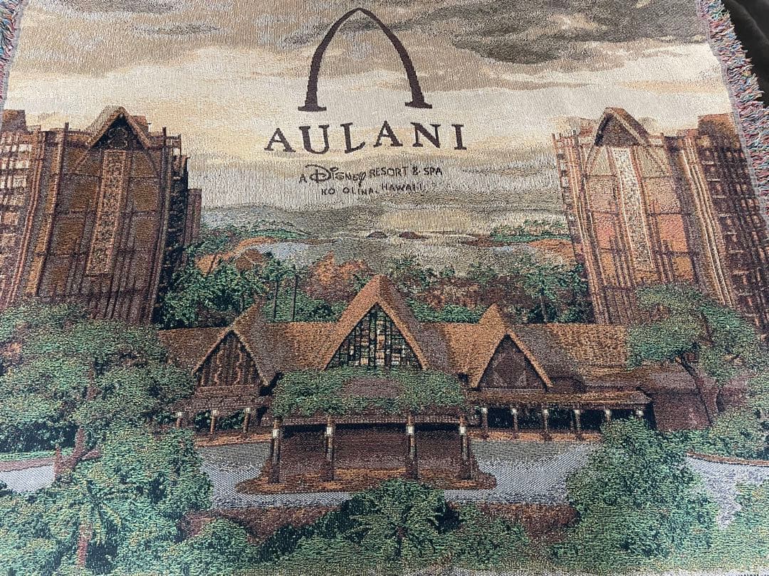 超希少】AULANI ディズニー ブランケット ラグ