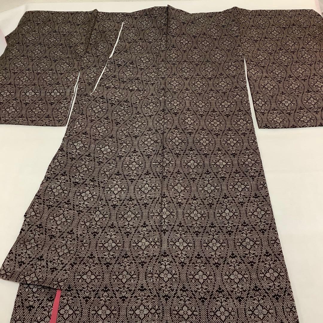 彦兵衛mini】7マルキセット！花柄系正絹本場泥大島紬4点セット1016-2