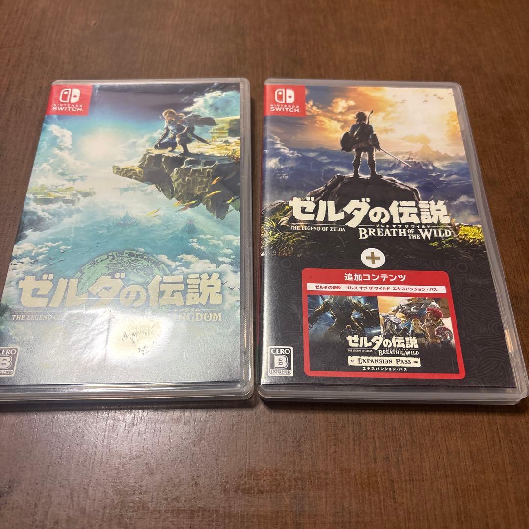 ゼルダの伝説ブレス+エキスパンション・パスとティアーズオブザキングダム2本セット Amazon.co.jp: ゼルダの伝説 ティアーズ オブ ザ キングダム
