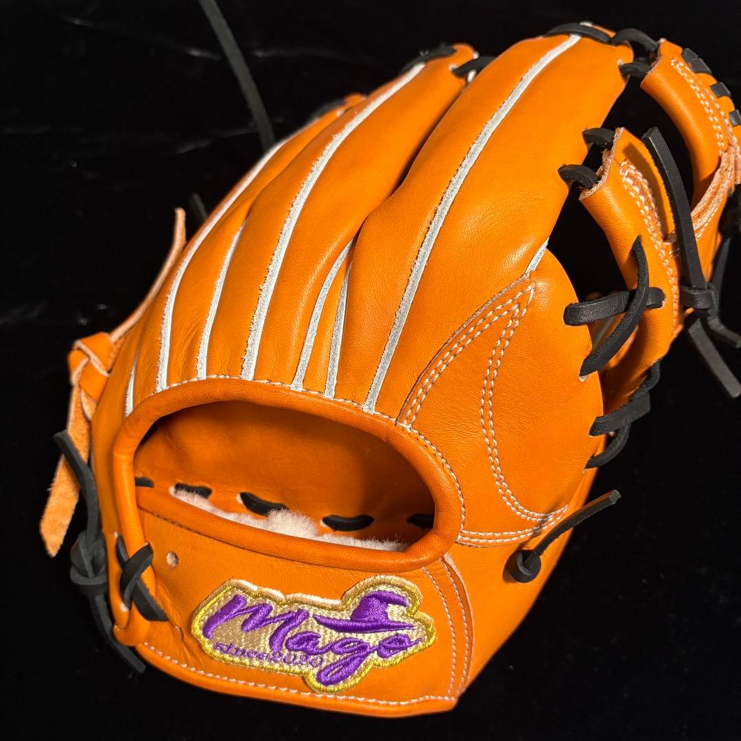 MAGO マーゴ H型 軟式仕様 グローブ 未使用　型付け済 MAGO マーゴ H型 軟式仕様 グローブ 未使用 型付け済 - グローブ新 モデル