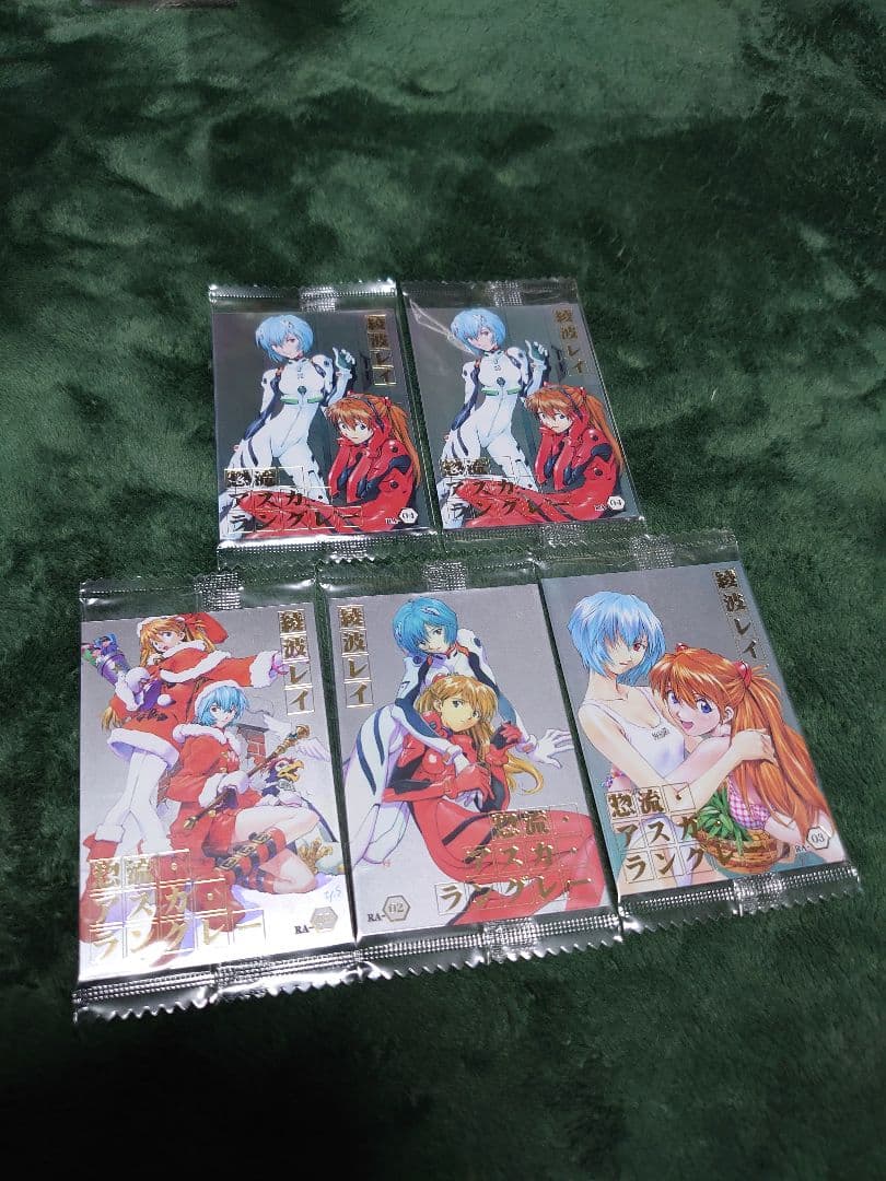 希少品 chap.1&2&3のみ 内袋未開封 エヴァンゲリオンウェハースカード