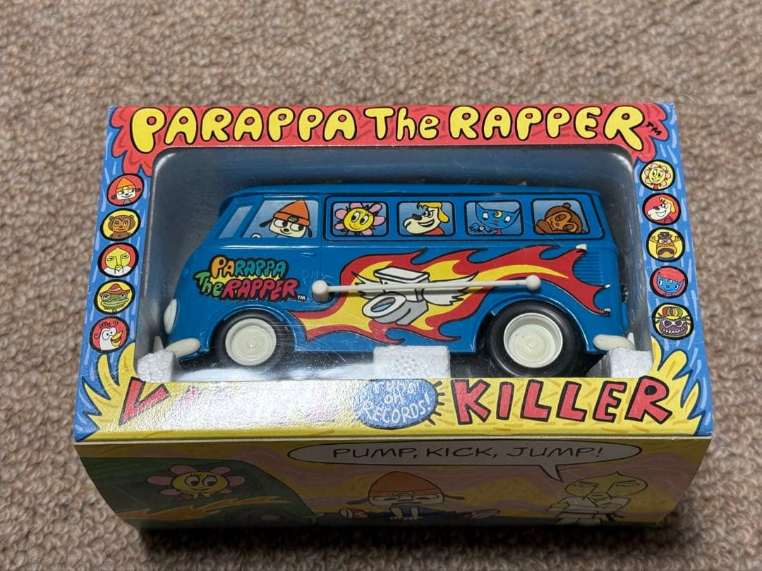 『パラッパラッパー』の「ヴァイナル・キラー」レコードプレーヤー 激レア】 パラッパラッパー ヴァイナルキラー レコードプレーヤー 自走
