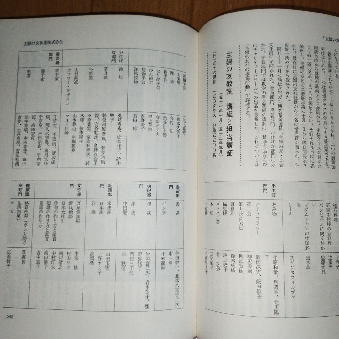 主婦の友社　60年　記念誌　非売品