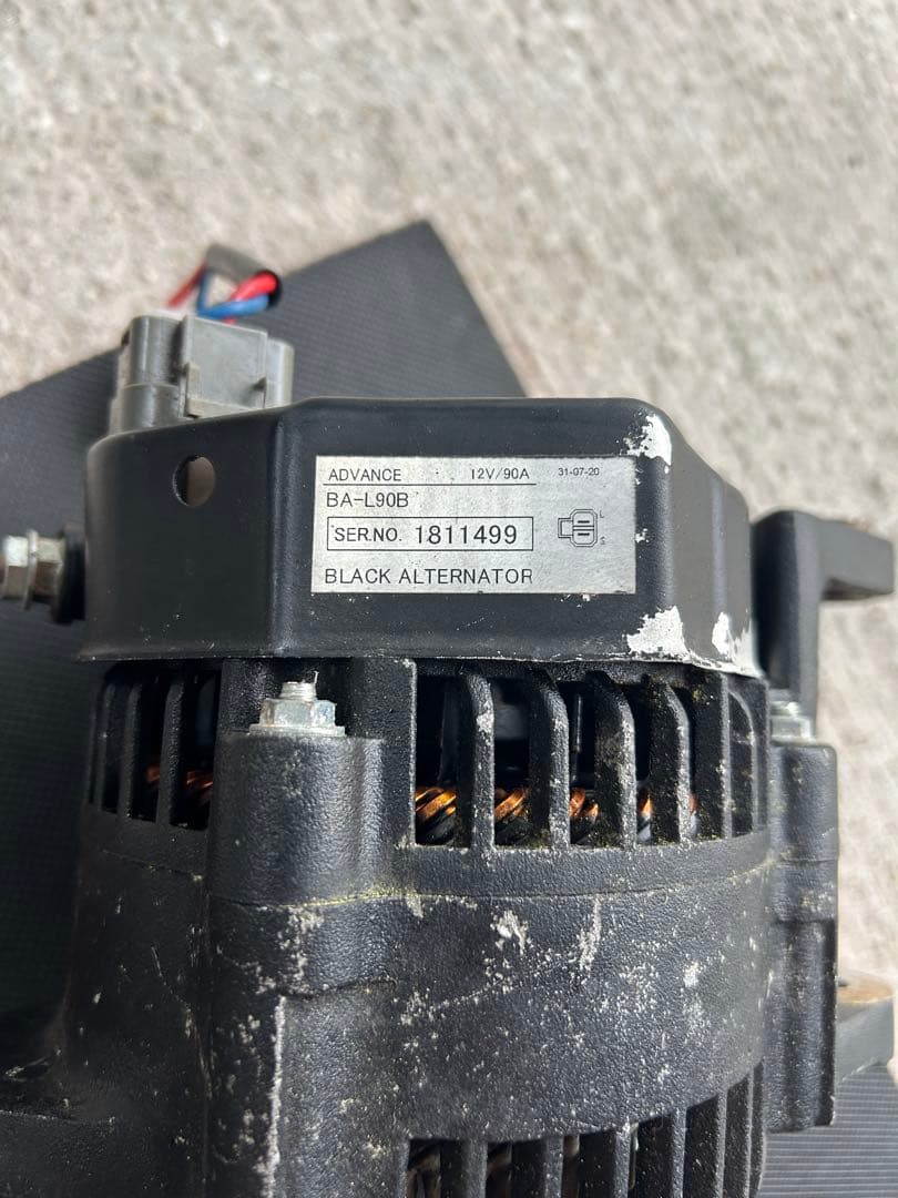 L型 28ブラックオルタネーター gc10 gc110 gc210 s30等 - メルカリ