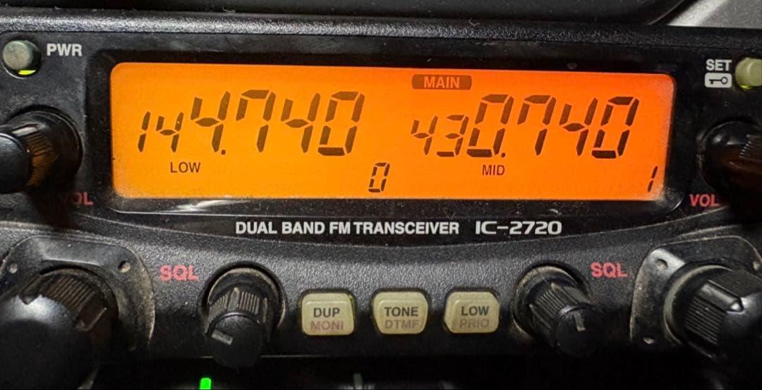IC-2720 デュアルバンドFMトランシーバー ジャンク❗️ - メルカリ