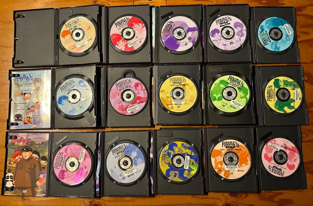 値下げ中！】らんま1/2 北米版DVD 15本セット