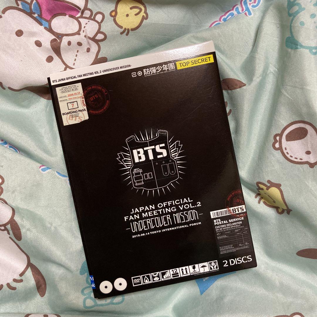 BTS  UNDERCOVER MISSION アンカバ DVD BTS UNDERCOVER MISSION DVD アンカバ - メルカリ