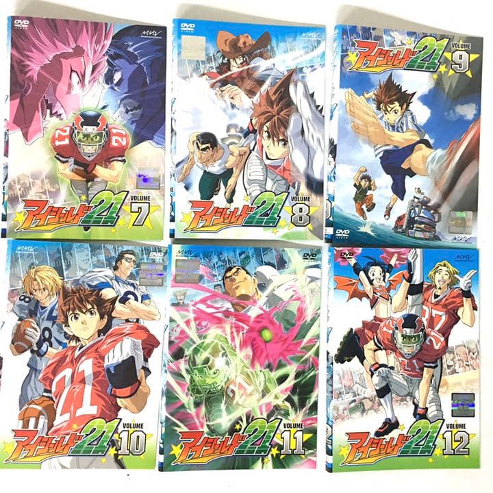 アイシールド21 DVD全巻セット - メルカリ