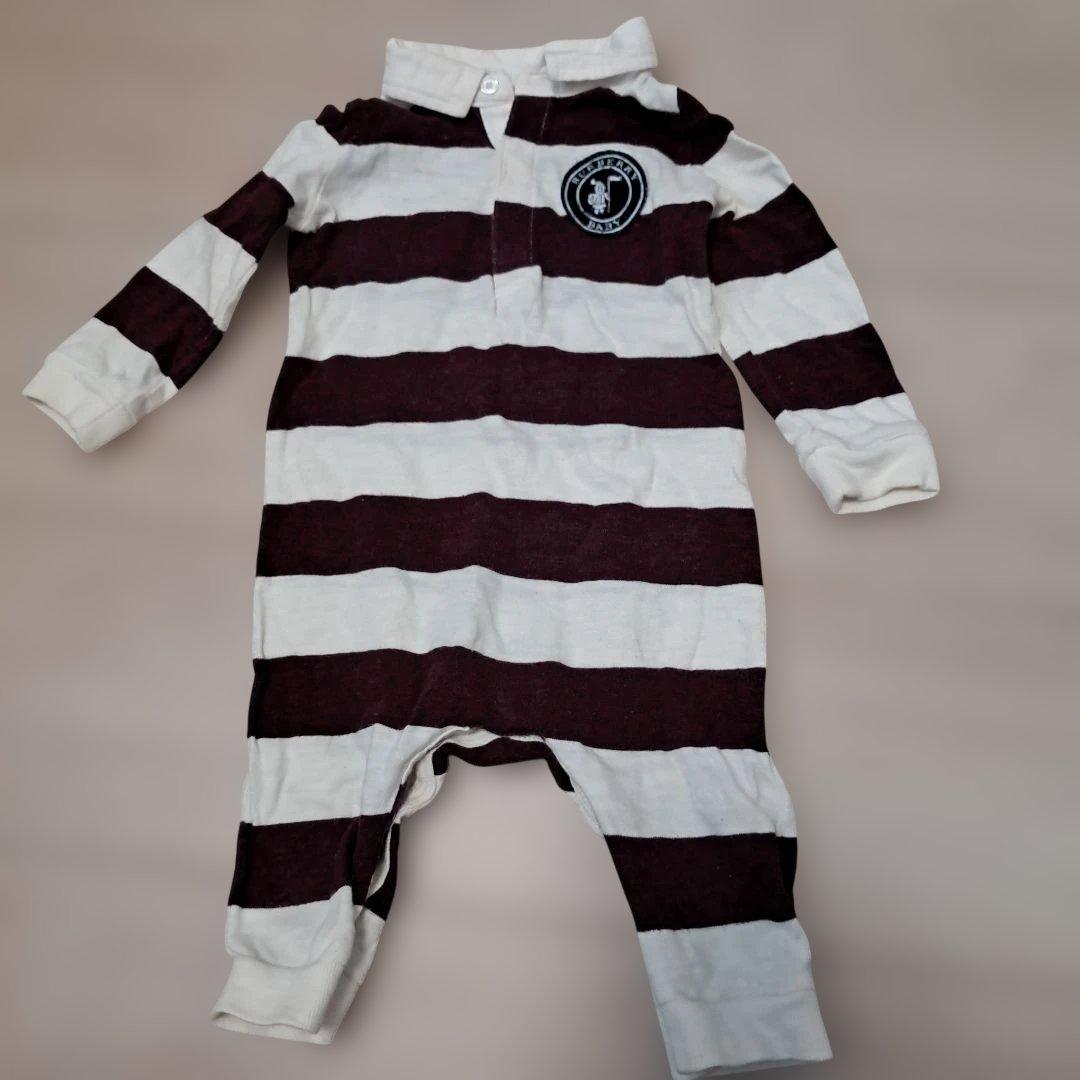 BURBERRY ロンパース 6m 68センチ - メルカリ