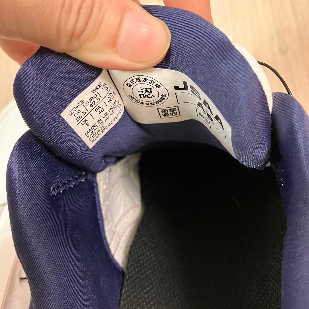 【新品未使用】アシックス★CP306 ウィンジョブ　BOA 26.5cm