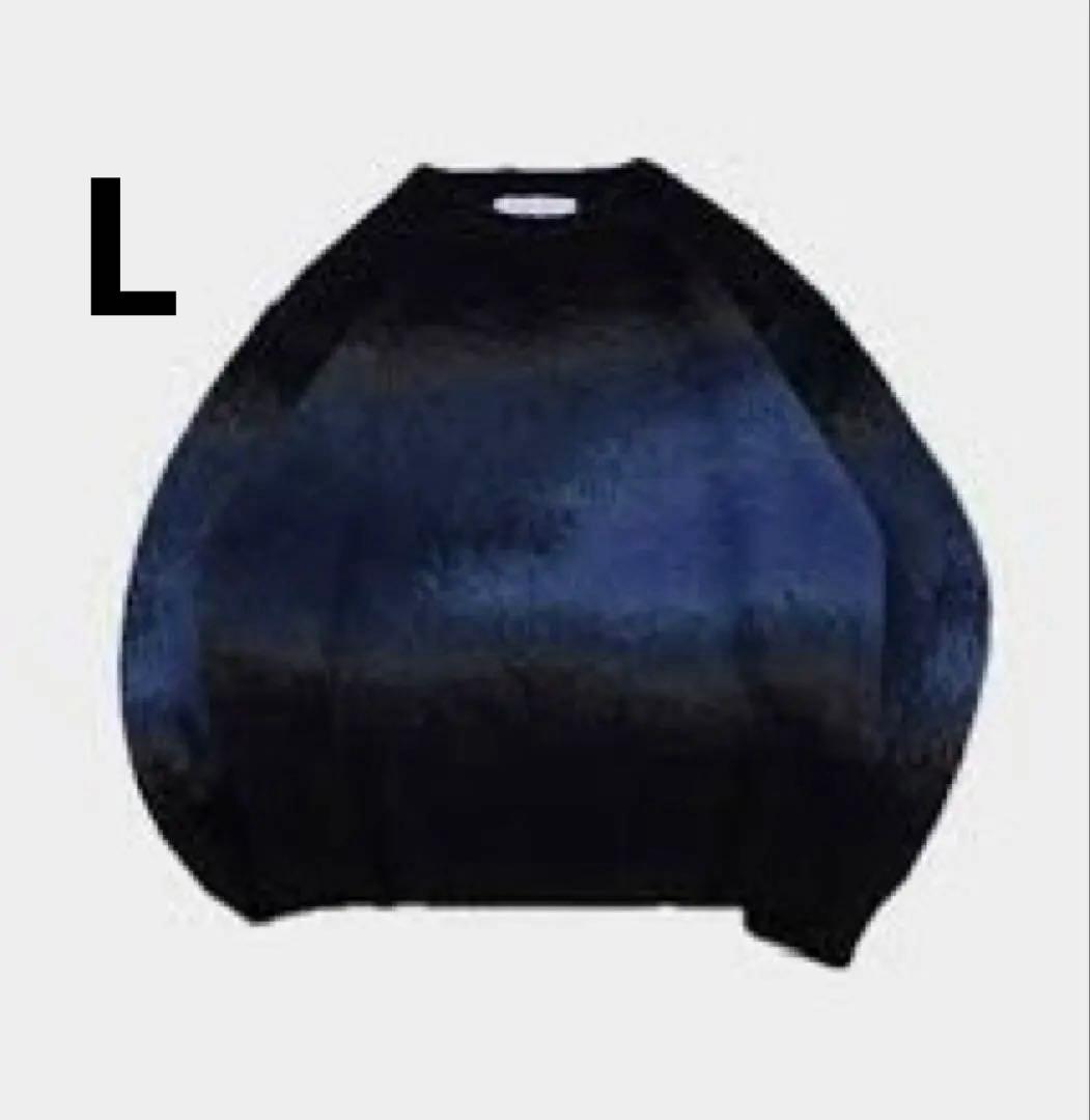 POPUP限定】SINSS ウールブレンドミストグラデーションニット Lサイズ